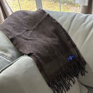 Brooks Brothers Rich Brown Men's Scarf